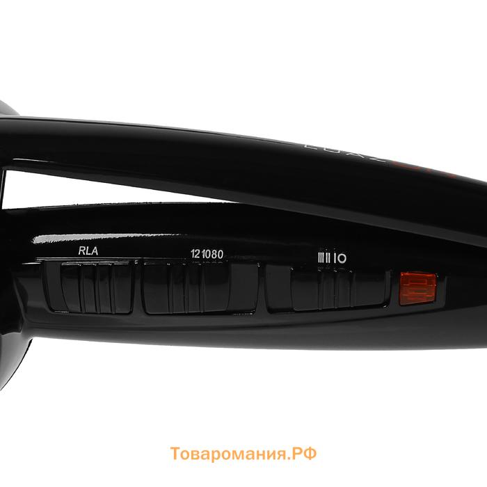 Плойка LW-14, 50 Вт, турмалиновое покрытие, 220°С, чёрная