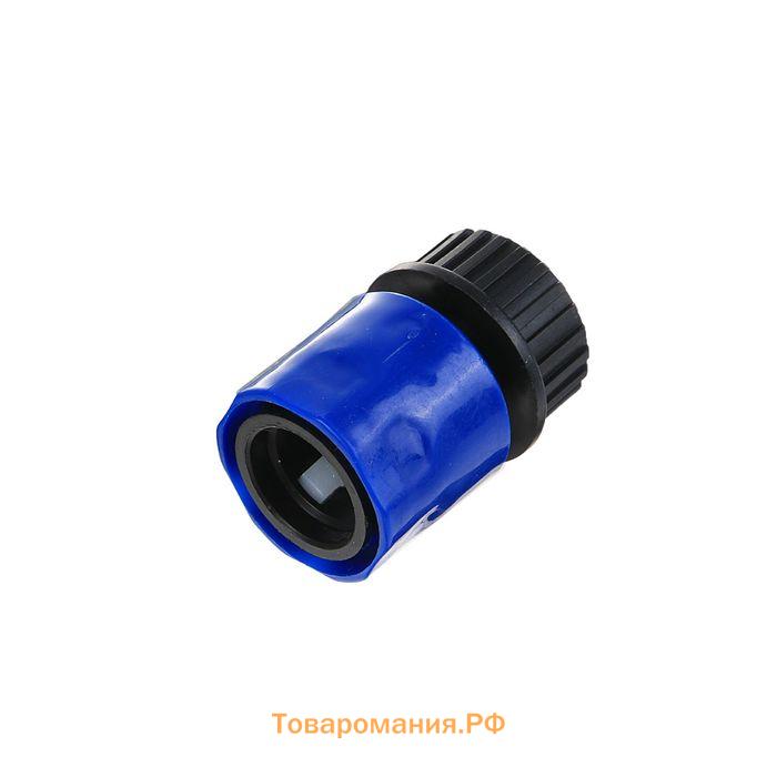 Коннектор, внутренняя резьба 3/4", быстросъёмное соединение, пластик, Greengo
