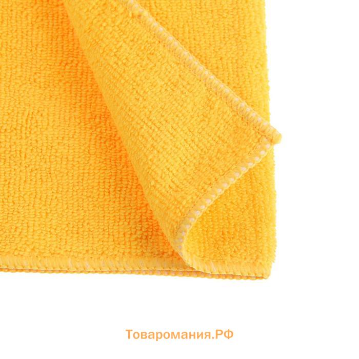 Салфетка из микрофибры AVS MF-6131, 35×40 см, высокой плотности