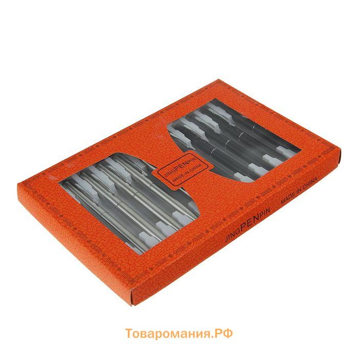 Ручка подарочная, шариковая "Вектор", поворотный корпус, МИКС