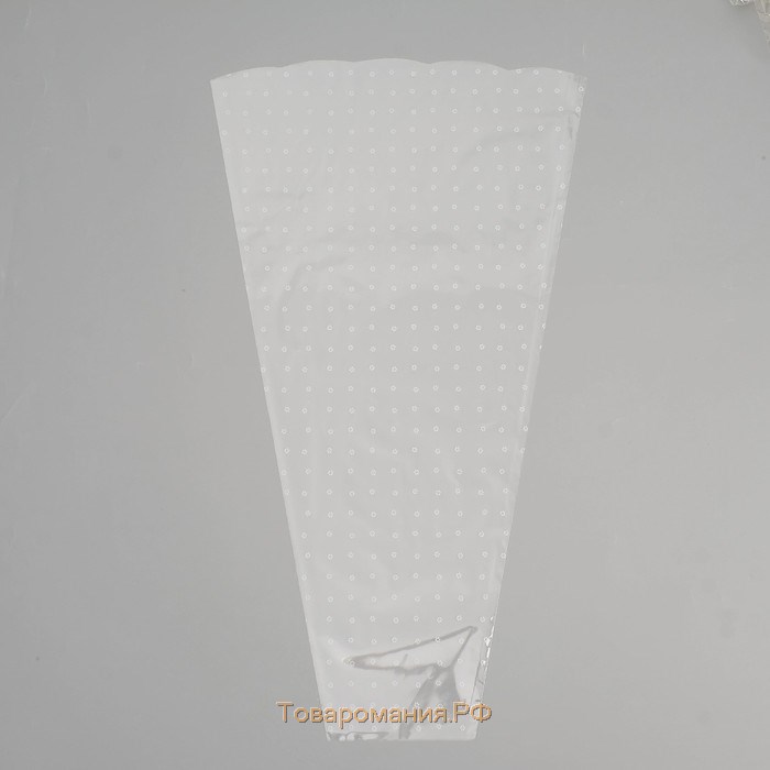 Пакет для цветов конус «Алиса», 34×60 см, МИКС