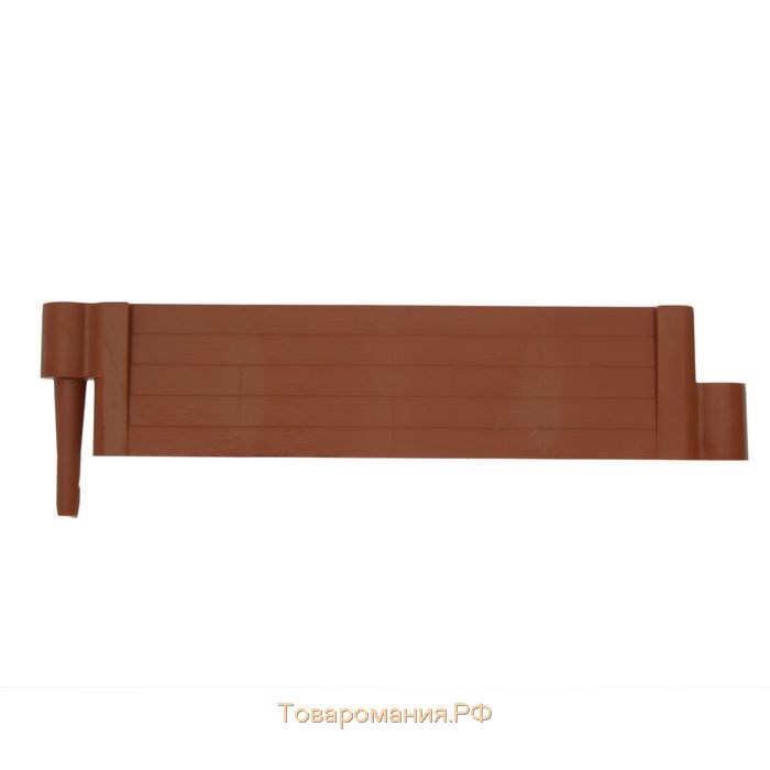 Грядка пластиковая «Плюс», 55×55×13 см, терракотовая