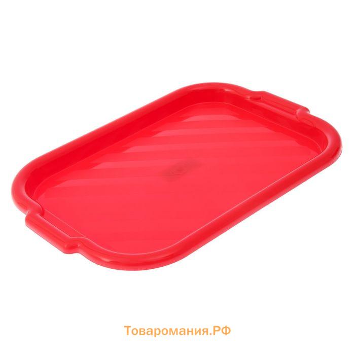 Поднос SparkPlast, 39×27 см, пластик, микс