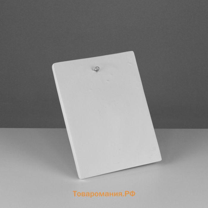 Гипсовая фигура Орнамент: Тюльпан, 27 х 21 х 6 см