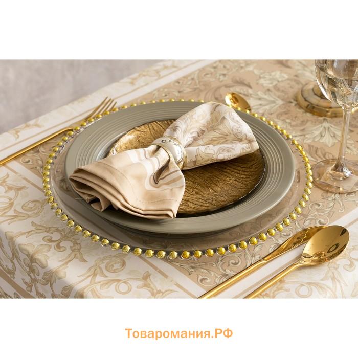 Набор столовый  «Классика», скатерть 110×145 см, салфетки 40×40 см, 4 шт., хлопок 100 %