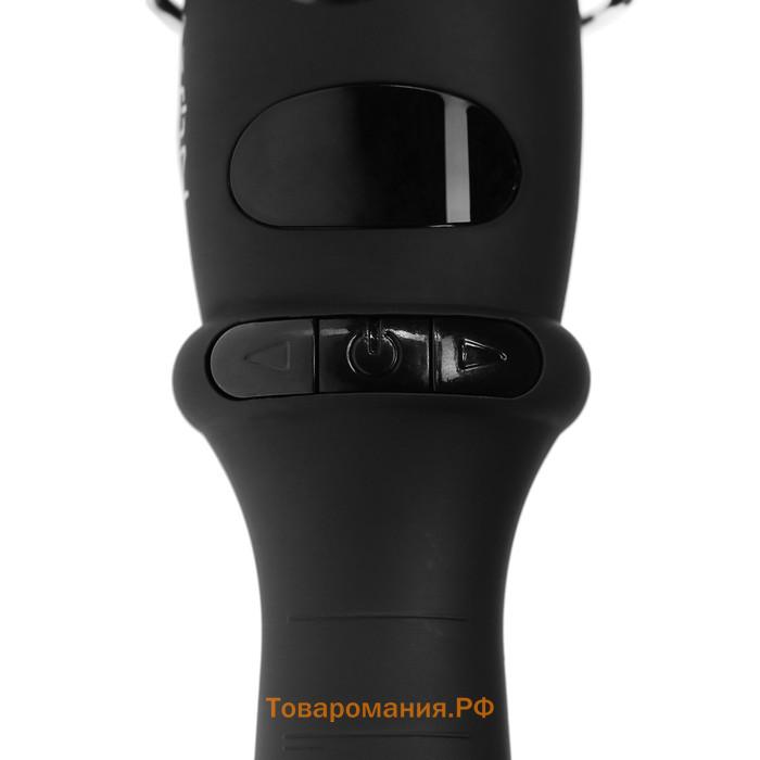 Плойка LW-07, 65 Вт, керамическое покрытие, d=25 мм, 230°С, чёрная
