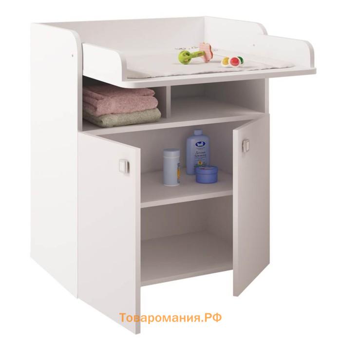 Комод пеленальный Polini kids Simple 1270, цвет белый