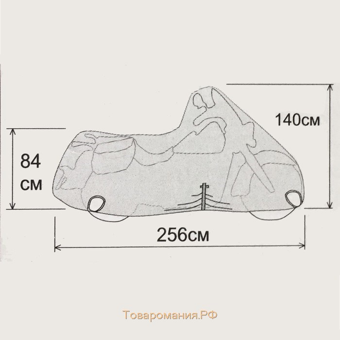 Чехол на мотоцикл Стилс М-029, размер XL