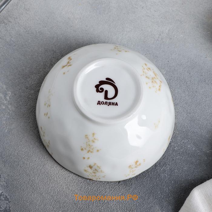 Салатник  Organic Gold, 320 мл, d=12.5 см, фарфор, белый