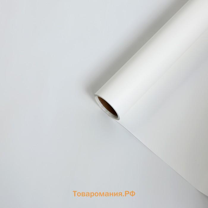Пленка для цветов, белый, 58 см × 10 м