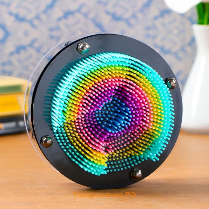 Игрушка антистресс PinART, экспресс скульптор 3D, радуга, 14×14×6 см