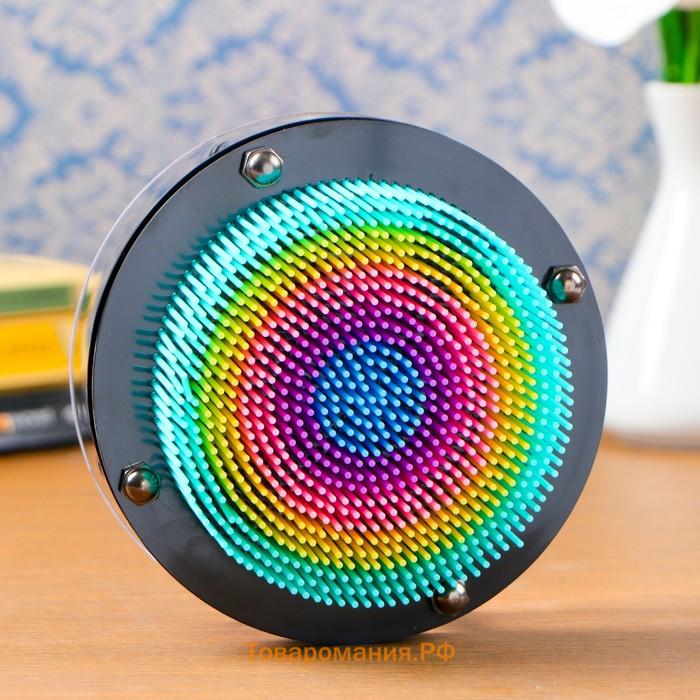 Игрушка антистресс PinART, экспресс скульптор 3D, радуга, 14×14×6 см