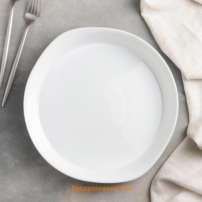 Форма для запекания Luminarc Smart Cusine, 2.2 л, d=28 см, стеклокерамика, белая