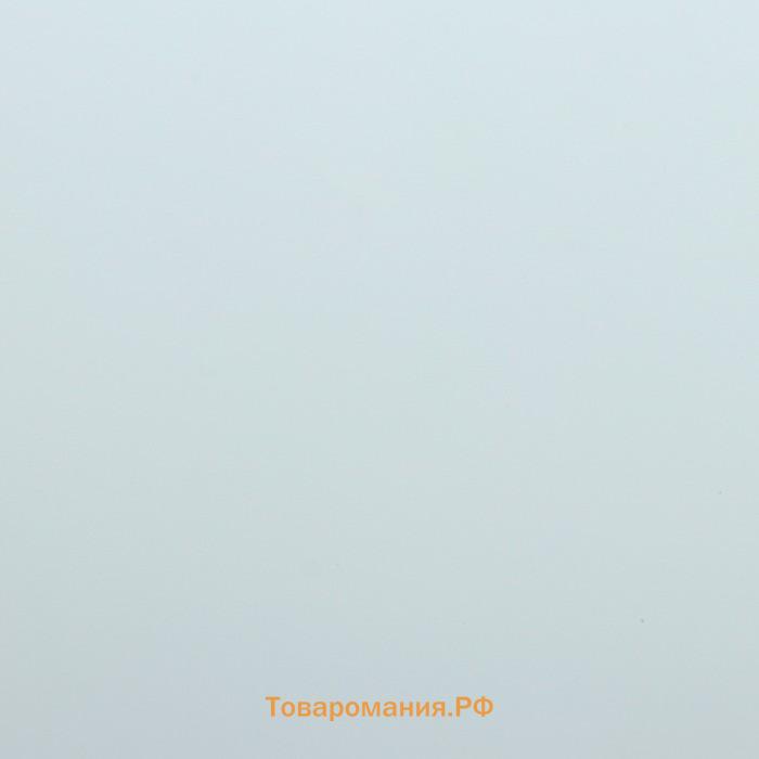 Пленка для цветов «Ярко матовая», светло-голубой, 57 см × 5 м 65 микрон