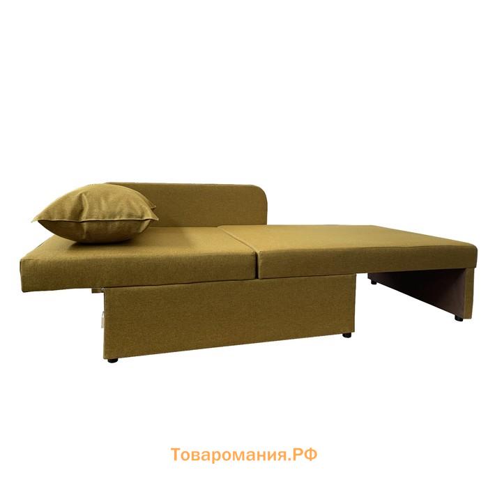 Диван "NEXT NICE", рогожка, Mustard С/М 750х1950