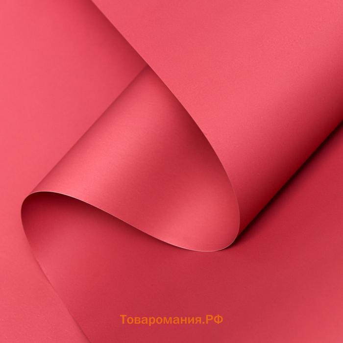 Пленка матовая, 65 микрон, Викторианская роза, 56 см×10 м ±1 см