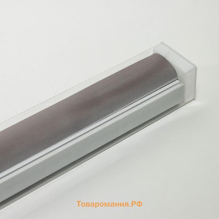 Штора рулонная «Нюд», 90×250 см, шоколадная