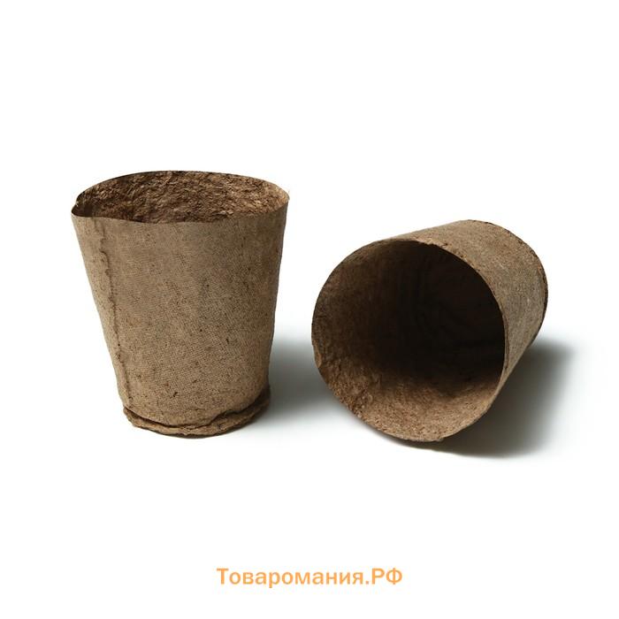 Набор для рассады: торфяной горшок 6×6 см, кассета на 40 ячеек, Greengo