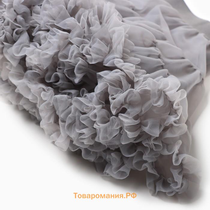 Юбка пышная KAFTAN размер 28 (86-92 см), серый
