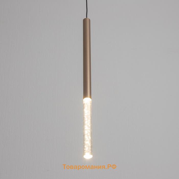 Светильник "Локус бабл" LED 5Вт 4000К кофе 2х2х40-140см