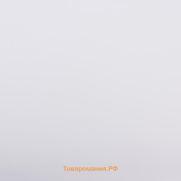 Пленка для цветов матовая, «Любовь», 58×58 см, белый