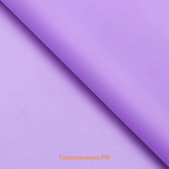 Пленка матовая, PASTEL, Сирень 0.59×7 м 180 г
