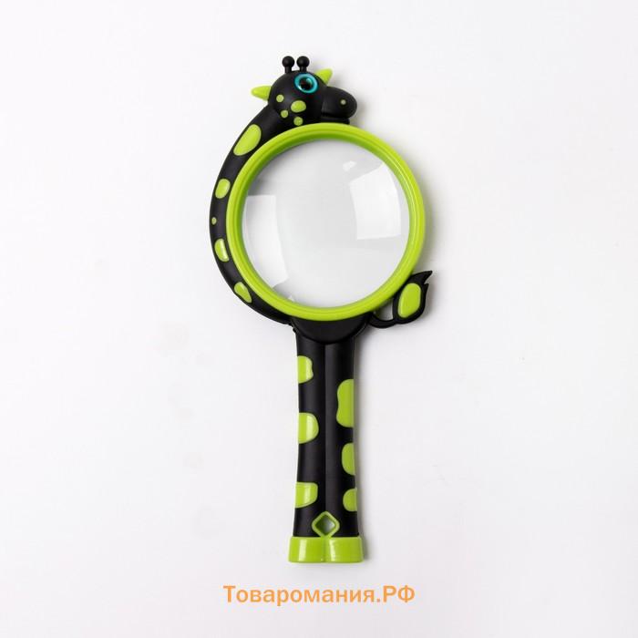 Лупа детская Животные, линза 70мм