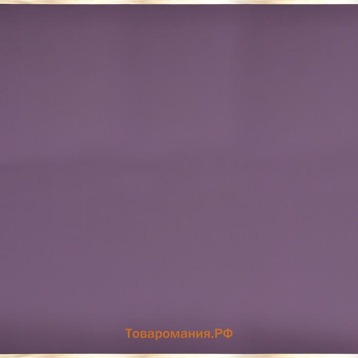 Пленка для цветов матовая, «С золотым тиснением», 57×57 см, розовая