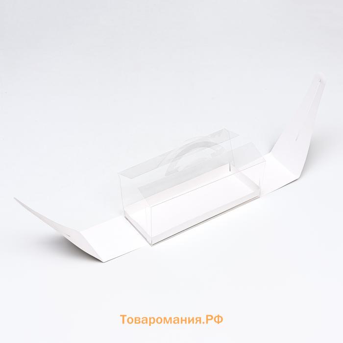 Кондитерская упаковка под пирожное, 26×10×10 см