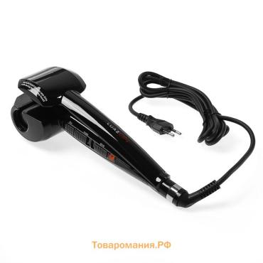 Плойка LW-14, 50 Вт, турмалиновое покрытие, 220°С, чёрная