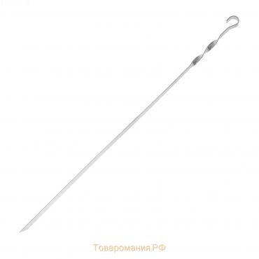 Шампур Maclay, прямой, толщина 1.5 мм, 60×1 см