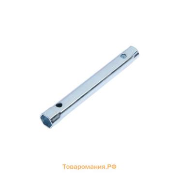 Ключ торцевой трубчатый ТУНДРА, оцинкованный, 10×12 мм
