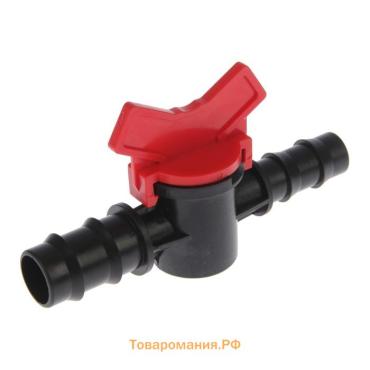 Клапан регулирующий, для шланга 3/4" (19 мм) – 1" (25 мм), пластик, Greengo