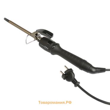 Плойка LW-23, 65 Вт, керамическое покрытие, d=9 мм, 230°С, чёрная