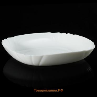 Тарелка глубокая Luminarc Lotusia, 550 мл, 20.3 см, стеклокерамика, белая