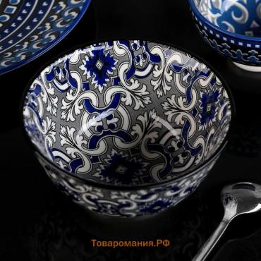 Салатник  «Дайра», 350 мл, d=12.5 см, керамика, серый