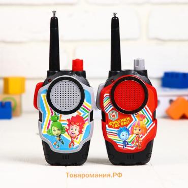 Рация десткая «Активные игры», 2 шт., ФИКСИКИ