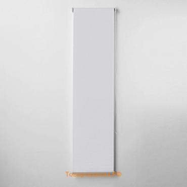 Штора рулонная «Механика», 50×180 см (с учётом креплений 3.5 см), белая