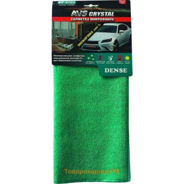 Салфетка микрофибра повышенной плотности AVS MF-6103, 35×40 см, МИКС