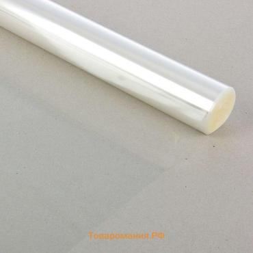 Плёнка для цветов прозрачная 1×26 м, 1000 г, 40 мкм