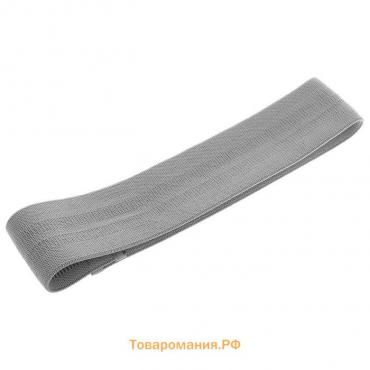 Фитнес-резинка ONLYTOP HEAVY, 42х8,2х0,3 см, нагрузка 15-25 кг, цвет серый