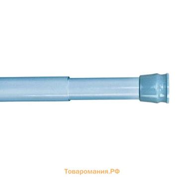 Карниз для ванной комнаты Milardo 011A200M14, 110-200 см, голубой
