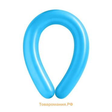 Воздушные шары для моделирования 125 см, d=7.5 см, 10 шт., голубые