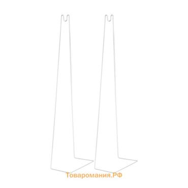 Подставка для светильника Uniel, 800×220×110 мм, металлическая, белая