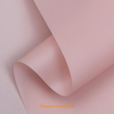 Пленка матовая, PASTEL, Светлый лосось 0.59×7 м 180 г