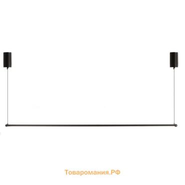 Светильник "Лайн" LED 48Вт 3000-6000К черный 120х1х100 см