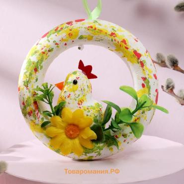 Пасхальный декор «Курочка» 3×12×12 см
